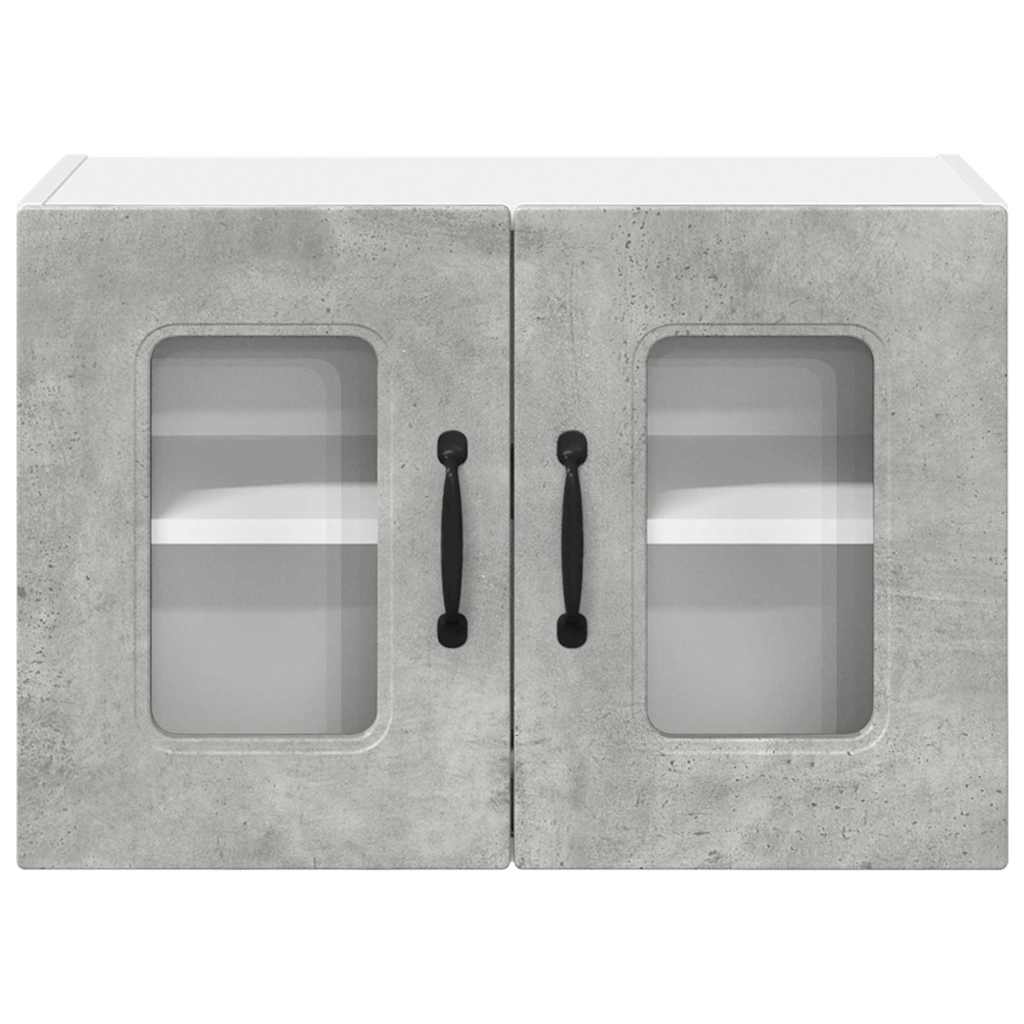 Küchenhängeschrank Beton Grau 60 x 31 x 40 cm Holzwerkstoff
